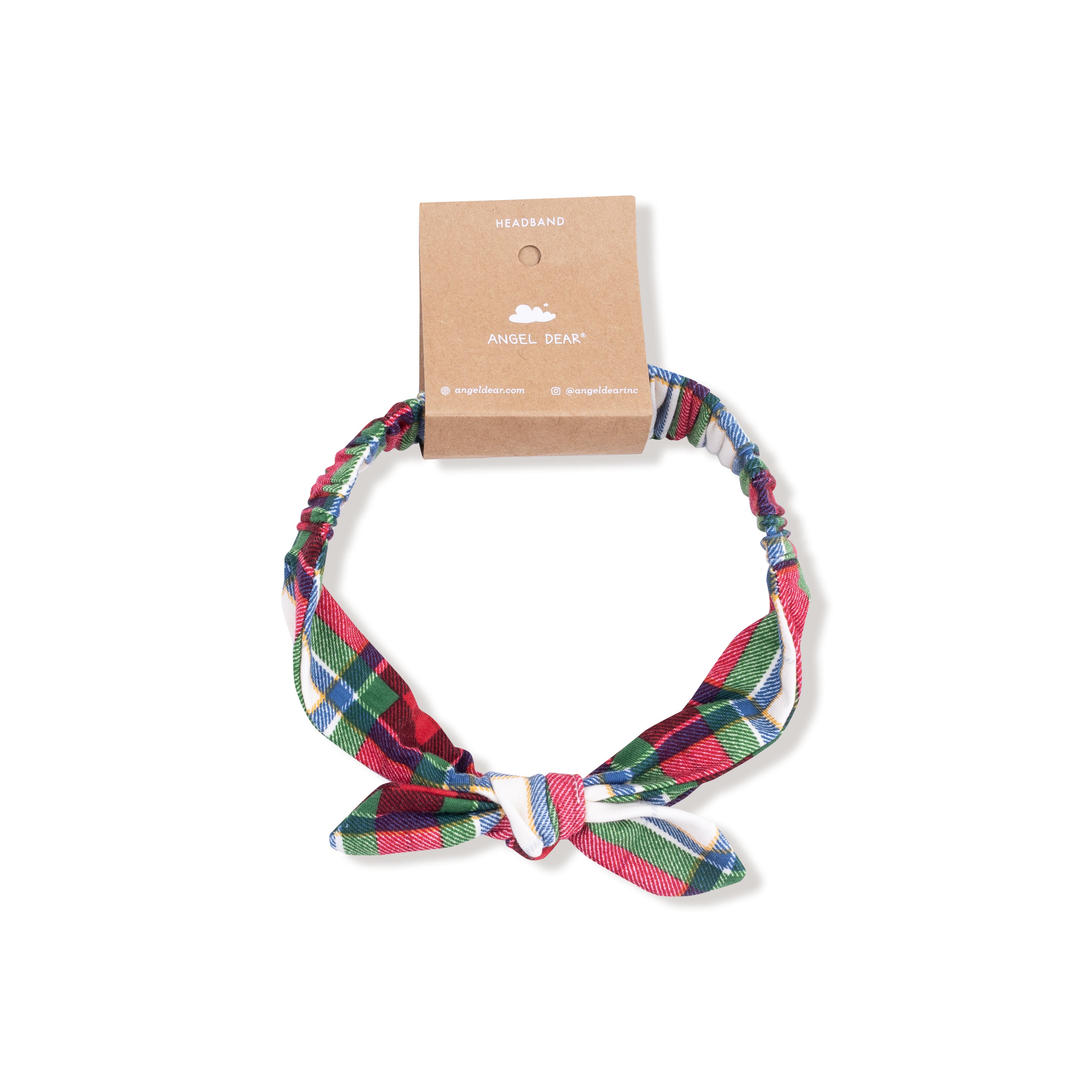 Headband - Holiday Plaid W25