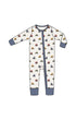 Mini Tractors 2 Way Zipper Romper W25