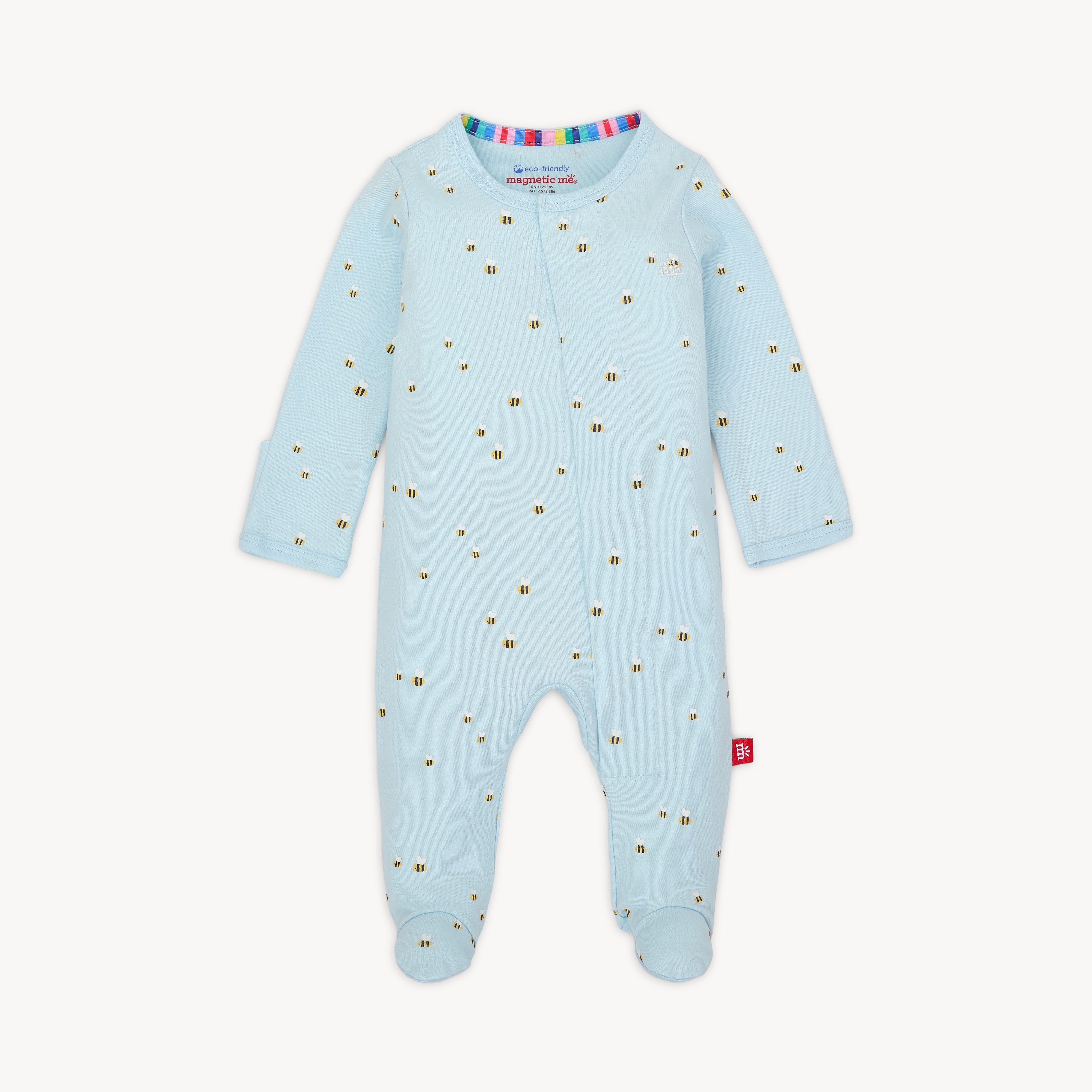 Honey Hill Organic Cotton Footie S25