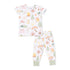 Camping Pink - Short Sleeve Loungewear Set S26