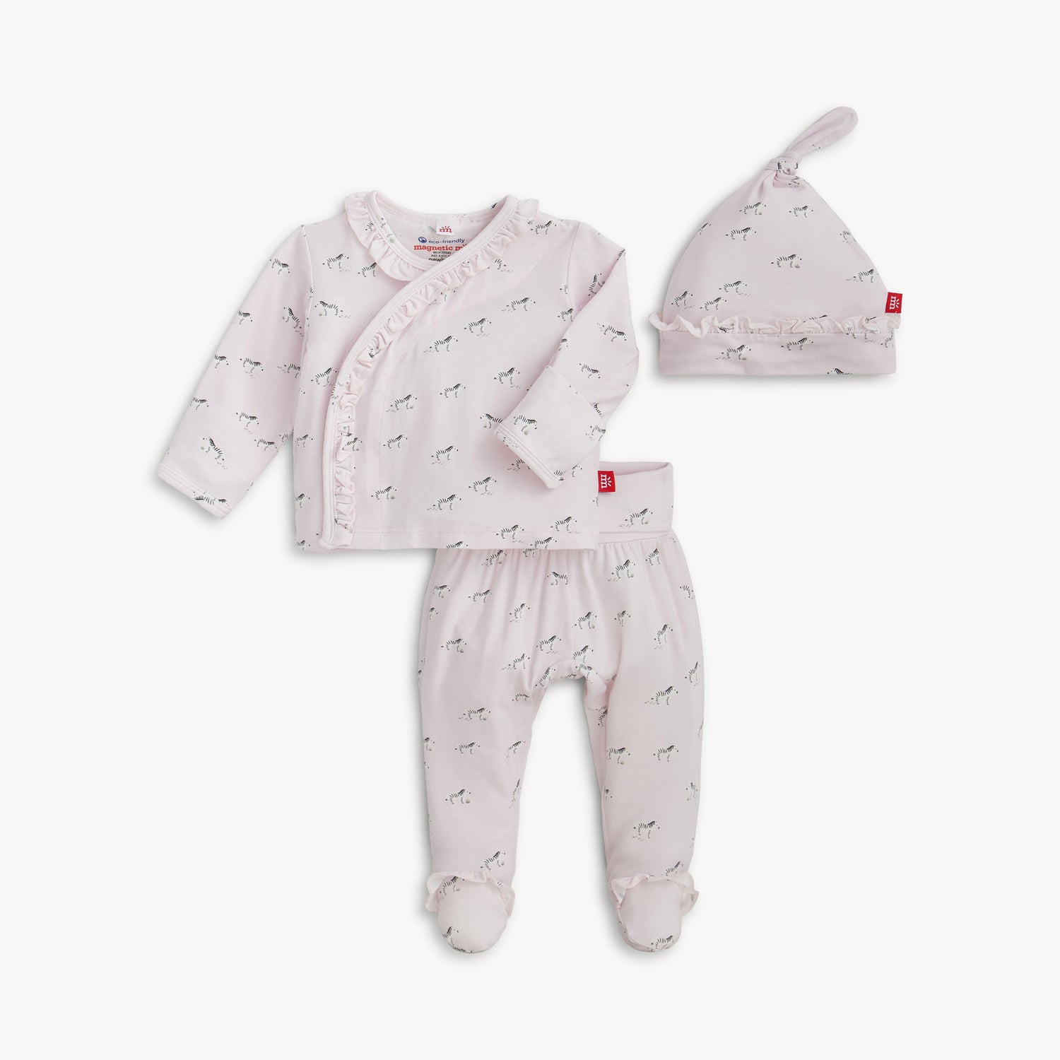 Pink Savannah Plains Modal Kimono W/ Ruffle W25