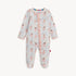 Pretty Plies Modal Footie With Ruffles W25