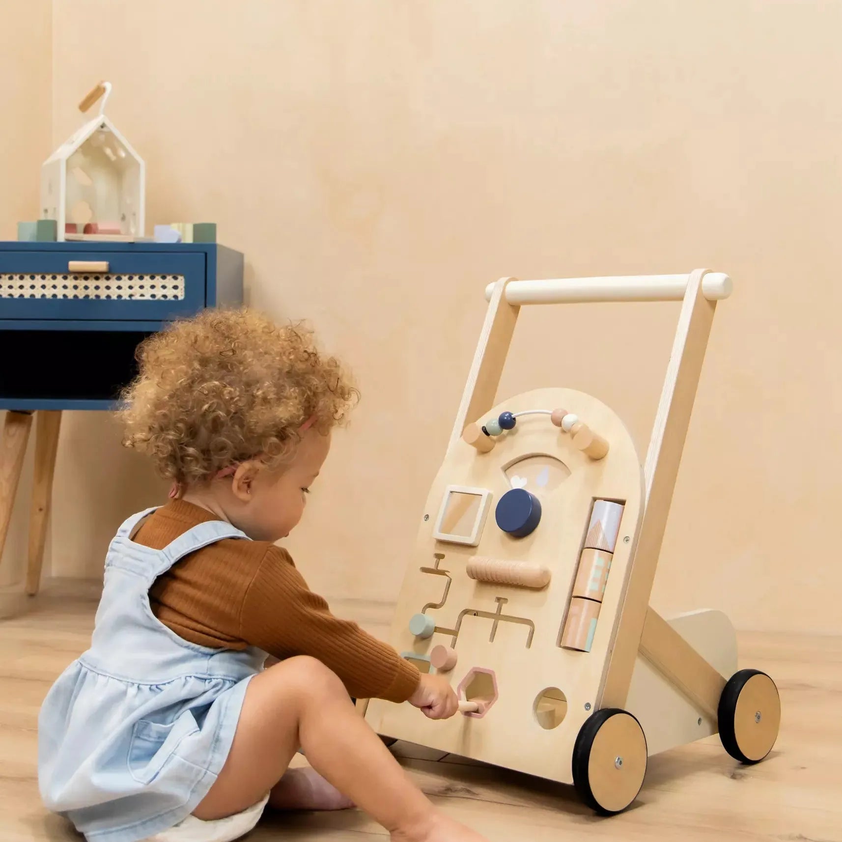 Coco Village Wooden Activity Walker