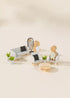 Coco Village Wooden Doll House Living Room Furniture (10pcs)