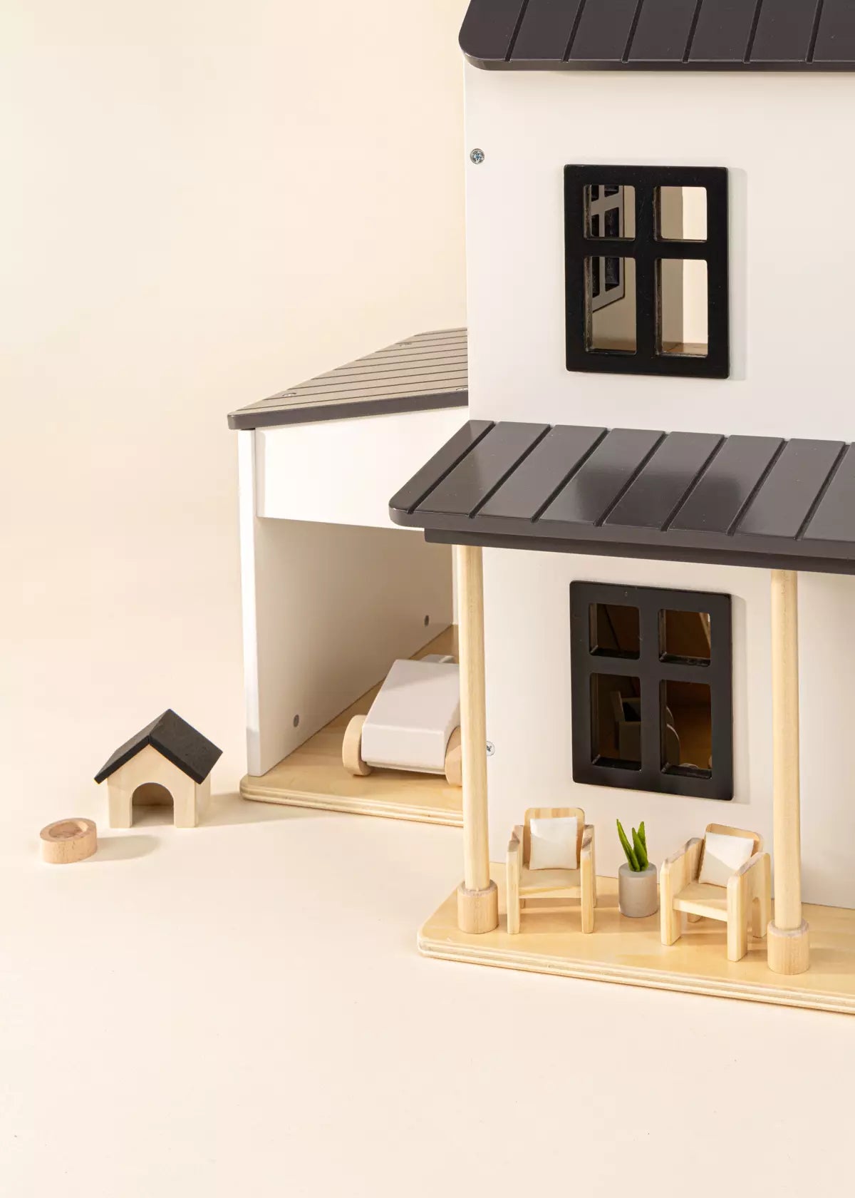 Coco Village Wooden Doll House Outdoor Furniture (8pcs)