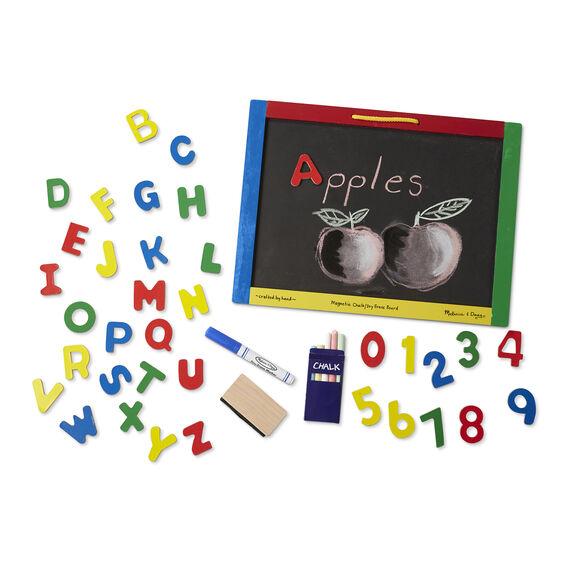 Melissa & Doug Magnetic Chalkboard / Dry-Erase Board