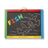 Melissa & Doug Magnetic Chalkboard / Dry-Erase Board