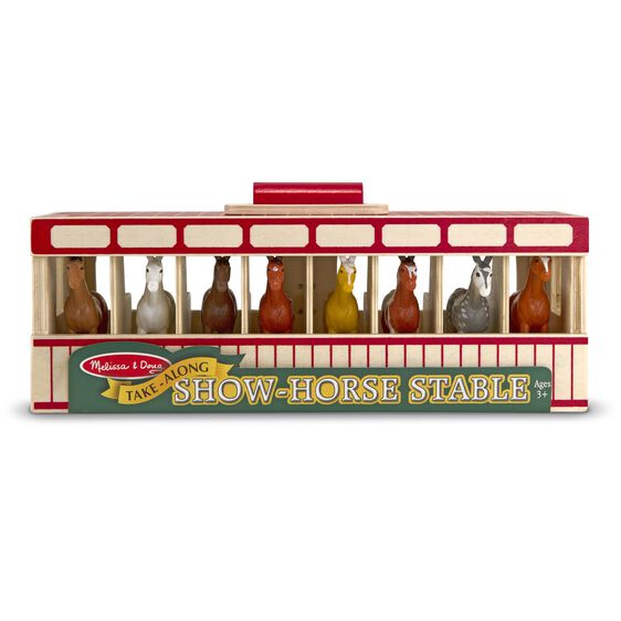 Melissa And Doug- Take-Along Show-Horse Stable