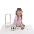 Melissa & Doug Stainless Steel Tea Set and Storage Stand