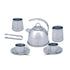 Melissa & Doug Stainless Steel Tea Set and Storage Stand