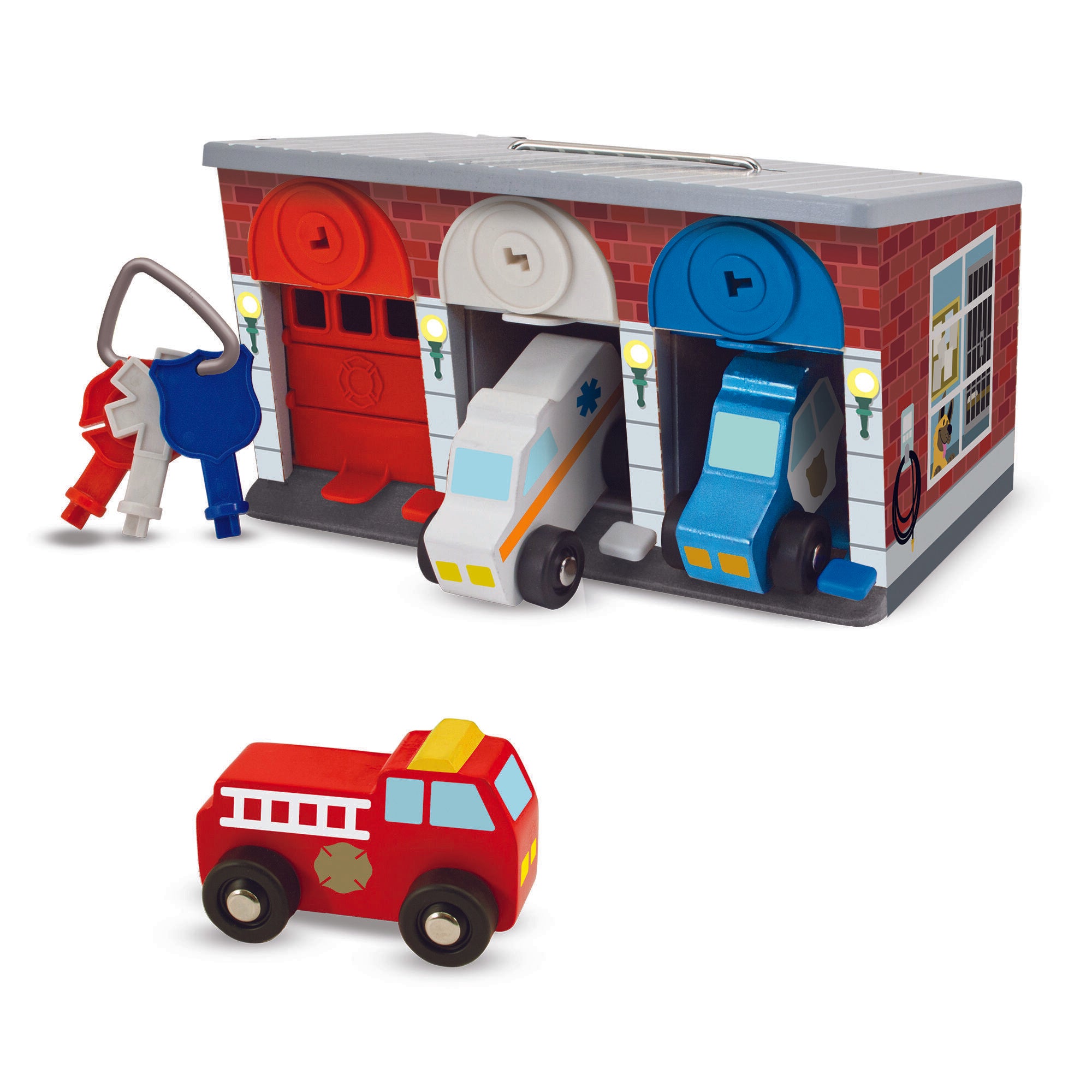 Melissa & Doug Keys & Cars Rescue Garage