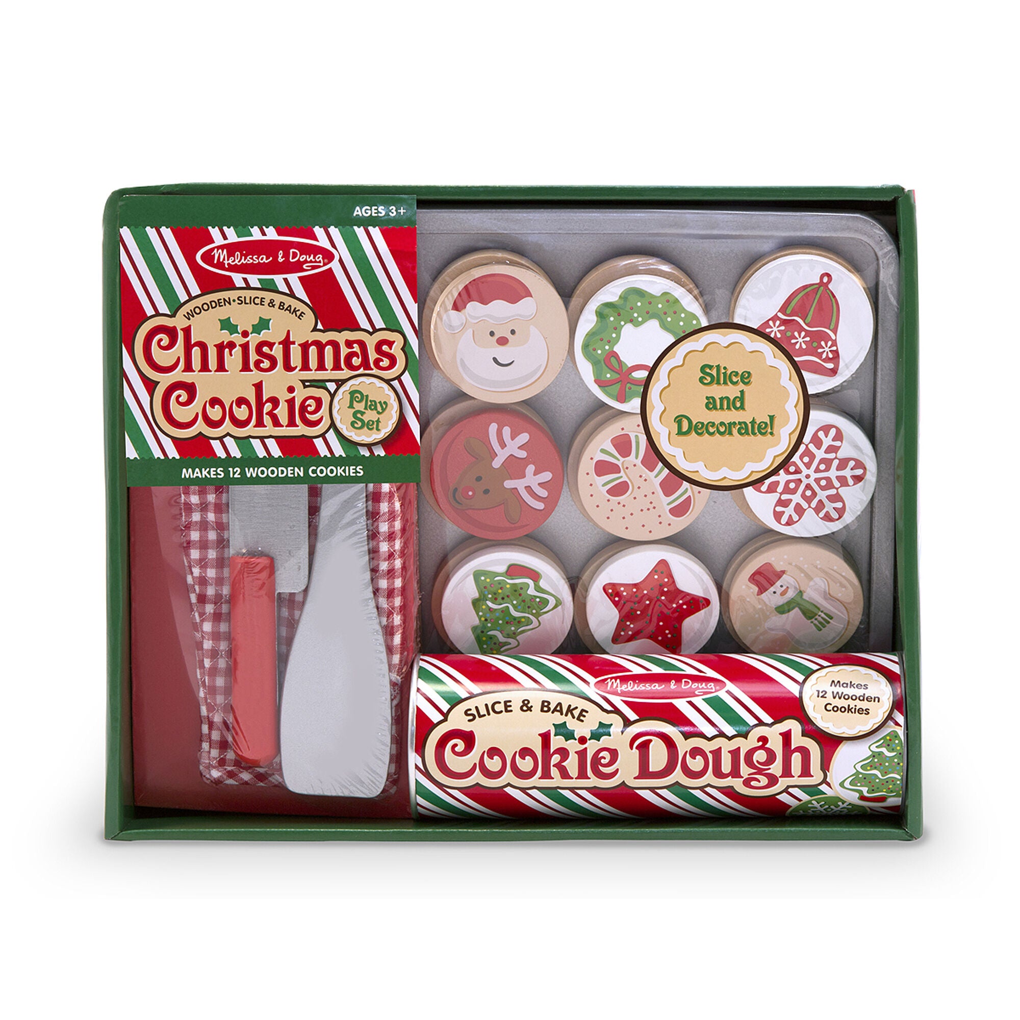 Melissa & Doug Slice and Bake Christmas Cookie Set