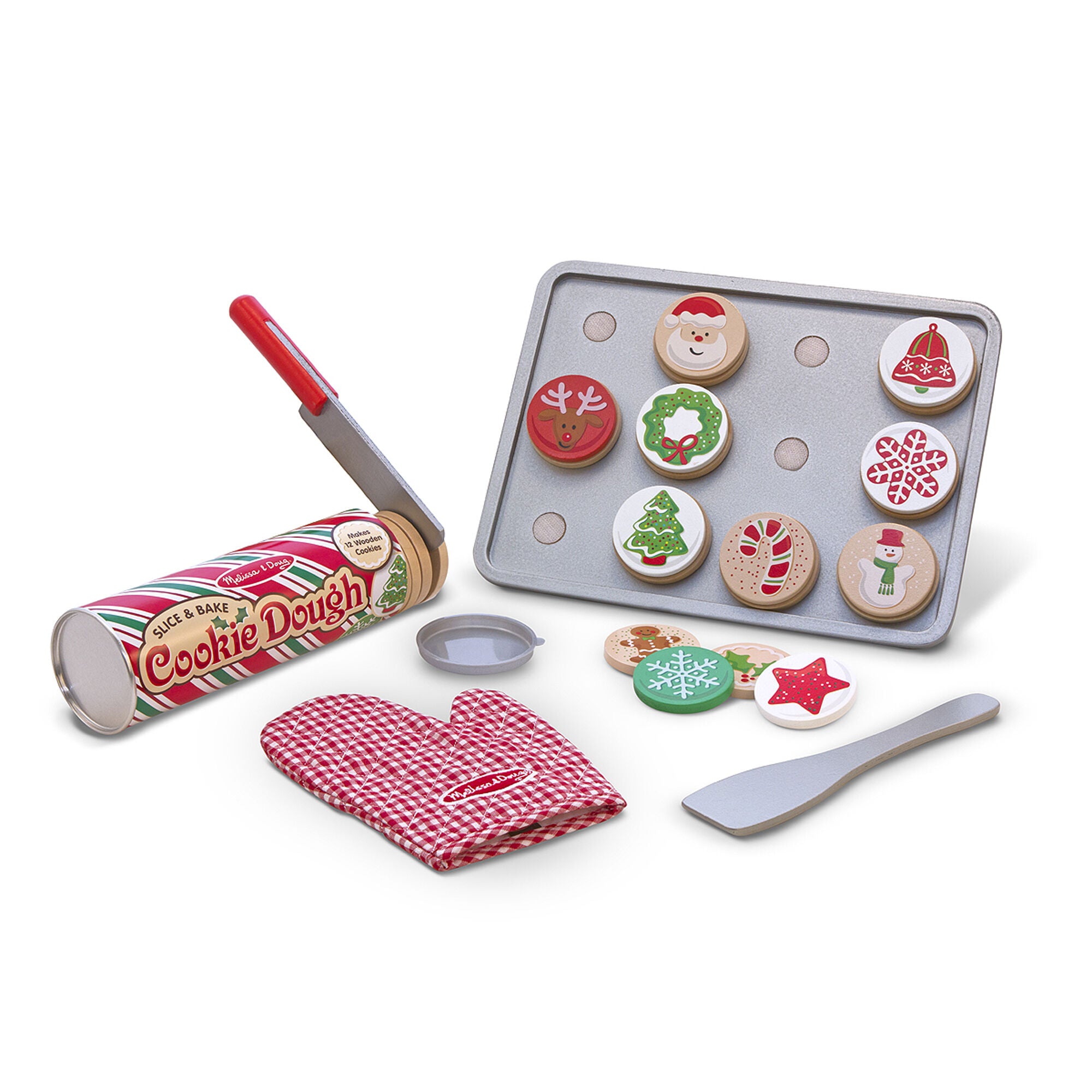 Melissa & Doug Slice and Bake Christmas Cookie Set