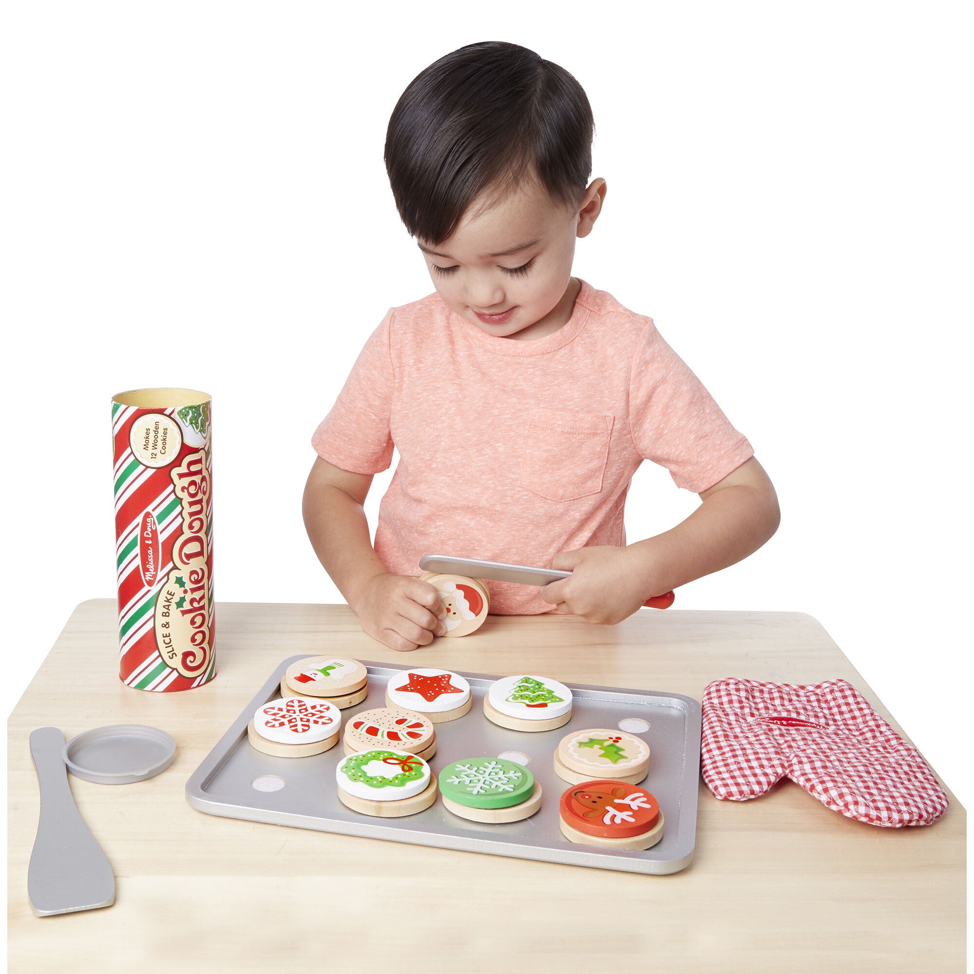 Melissa & Doug Slice and Bake Christmas Cookie Set