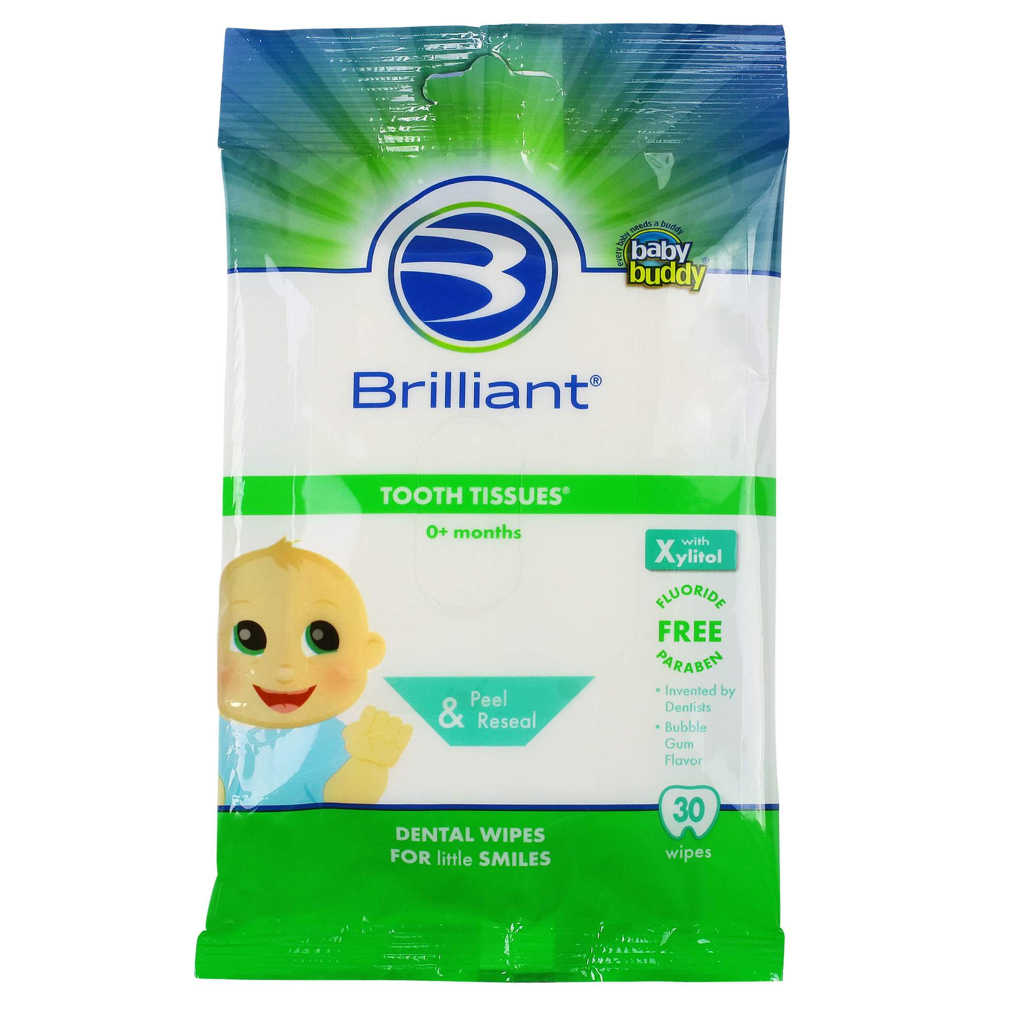 Baby Buddy Tooth Tissues 30 ct