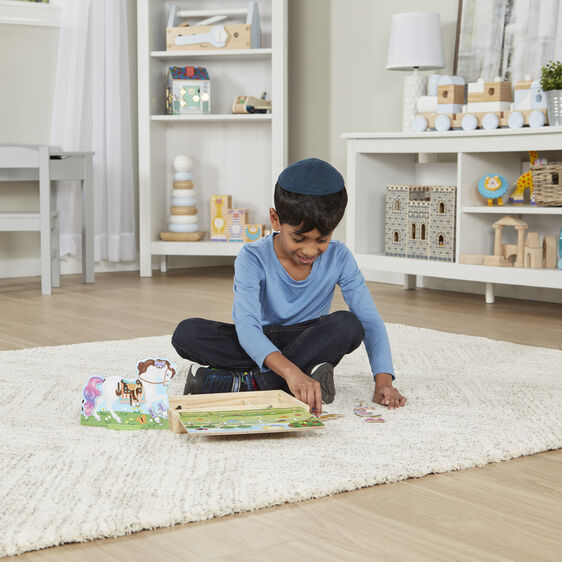 Melissa & Doug Magnetic Dress-Up Play Set- Show Horse