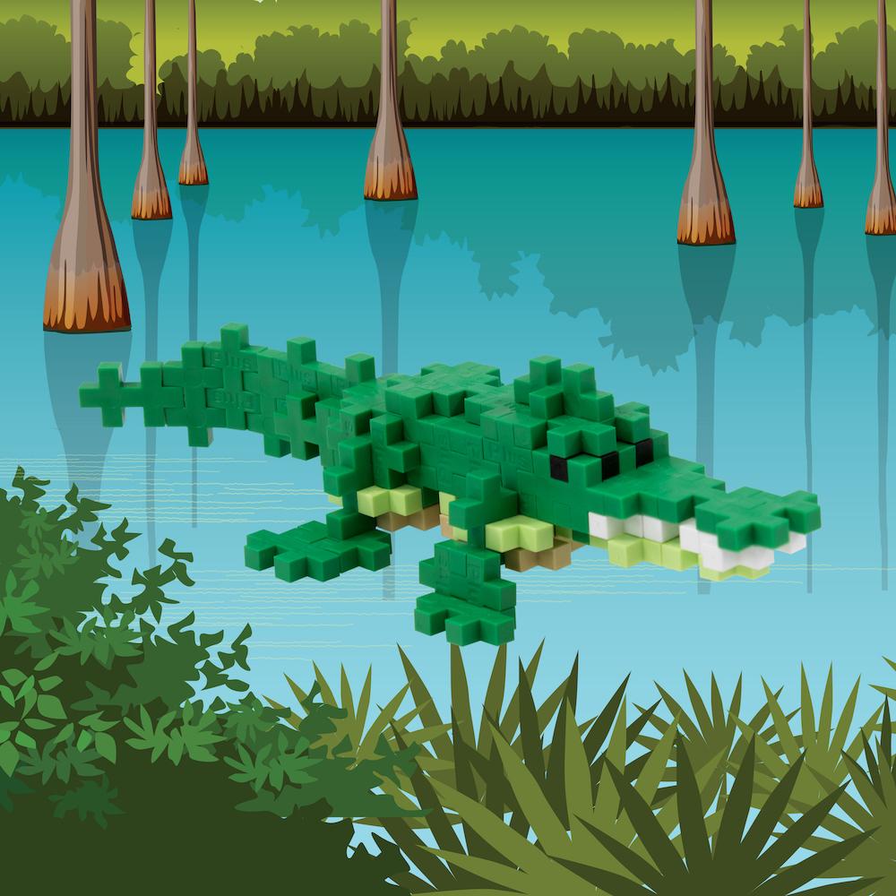 Plus-Plus Mini Maker Tube - Alligator
