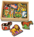 Melissa and Doug Wooden Animal Magnets