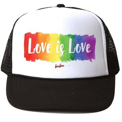 Trucker Hat - Love is Love (Black)
