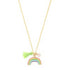 Tassle, Rainbow, Star Fun in the Sun Necklace