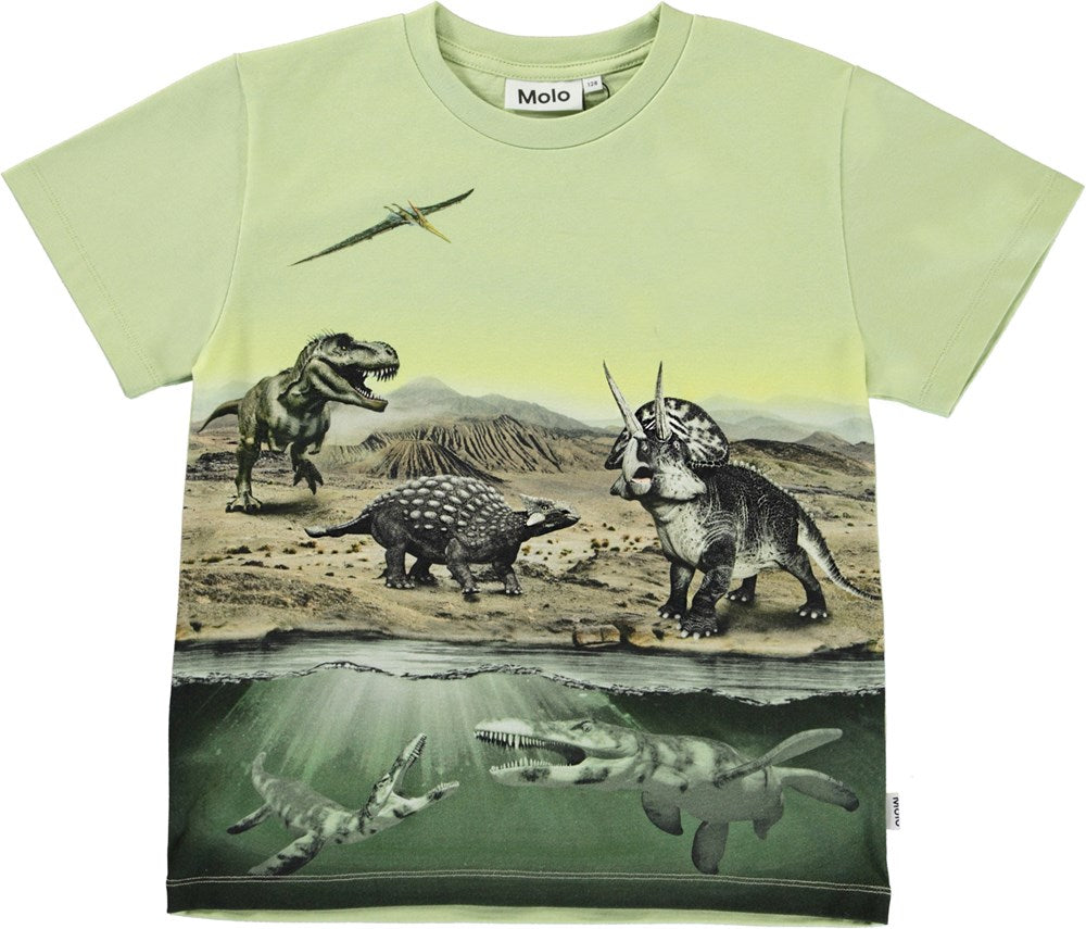 Molo Rame T-Shirt - Dino Earth