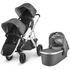 UPPAbaby Vista Double Luxury Stroller Rental (includes Bassinet + Additional Toddler Seat)