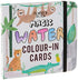 Magic Water Colour-In Cards - JUNGLE