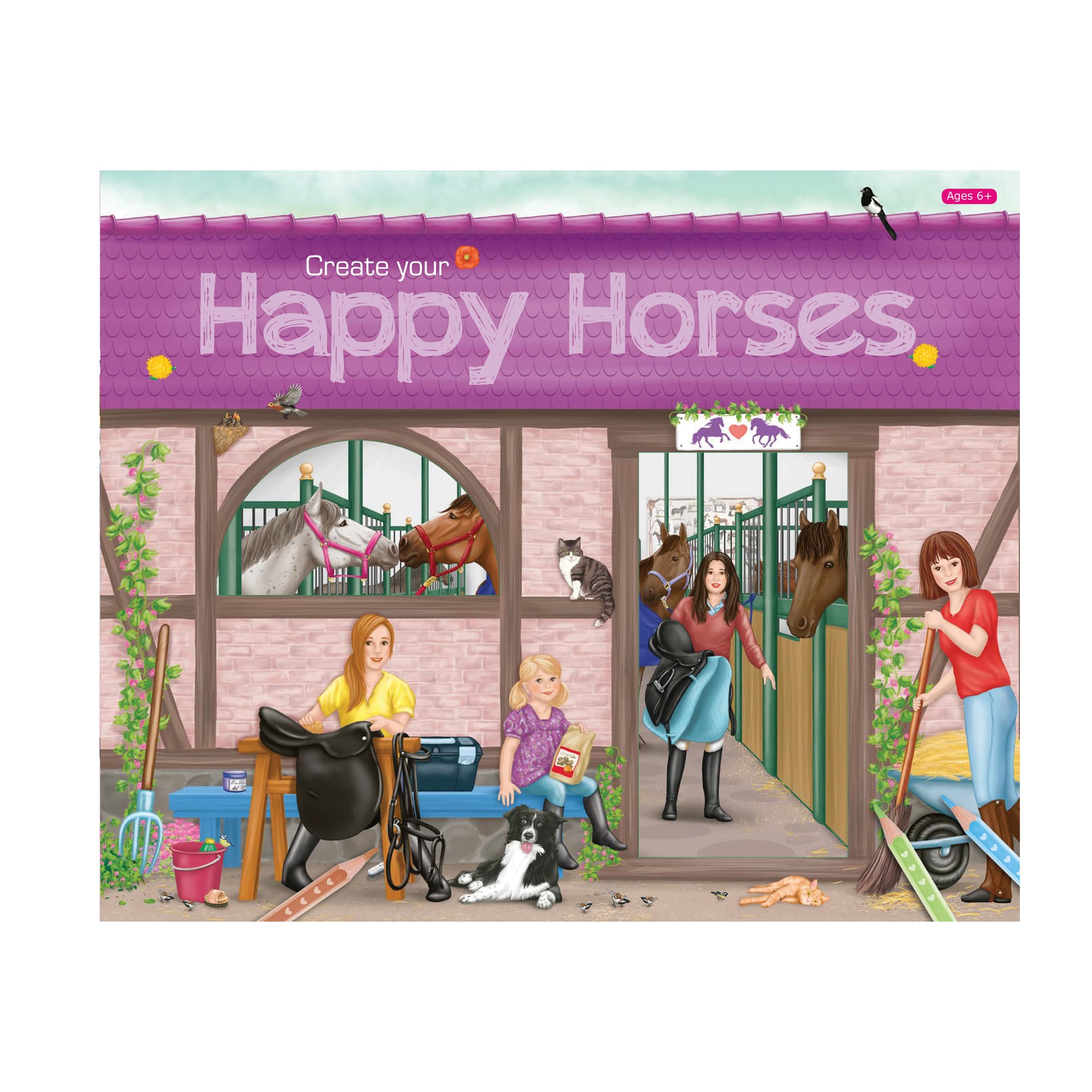 Happy Horses Sticker Book