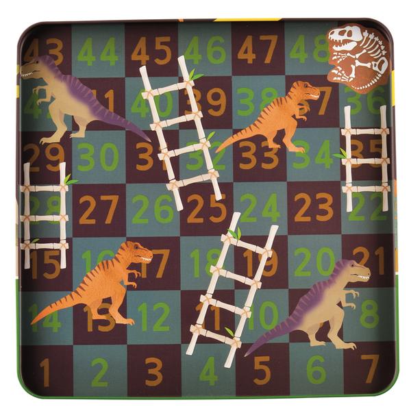 Magnetic Fun & Games Set (4 Games) - Dinosaur