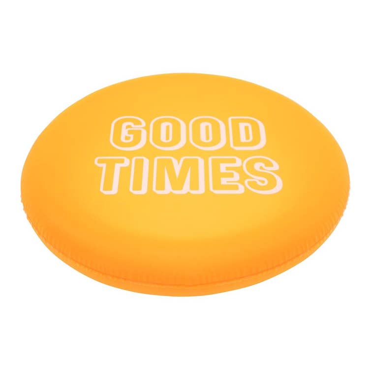 Inflatable Flying Disc - Neon Orange