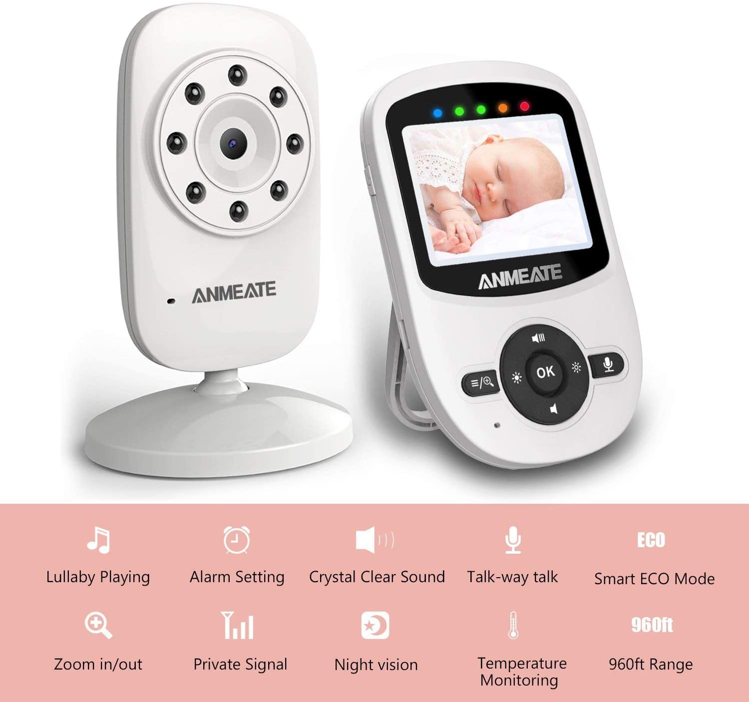 Babysense Video Baby Monitor Rental