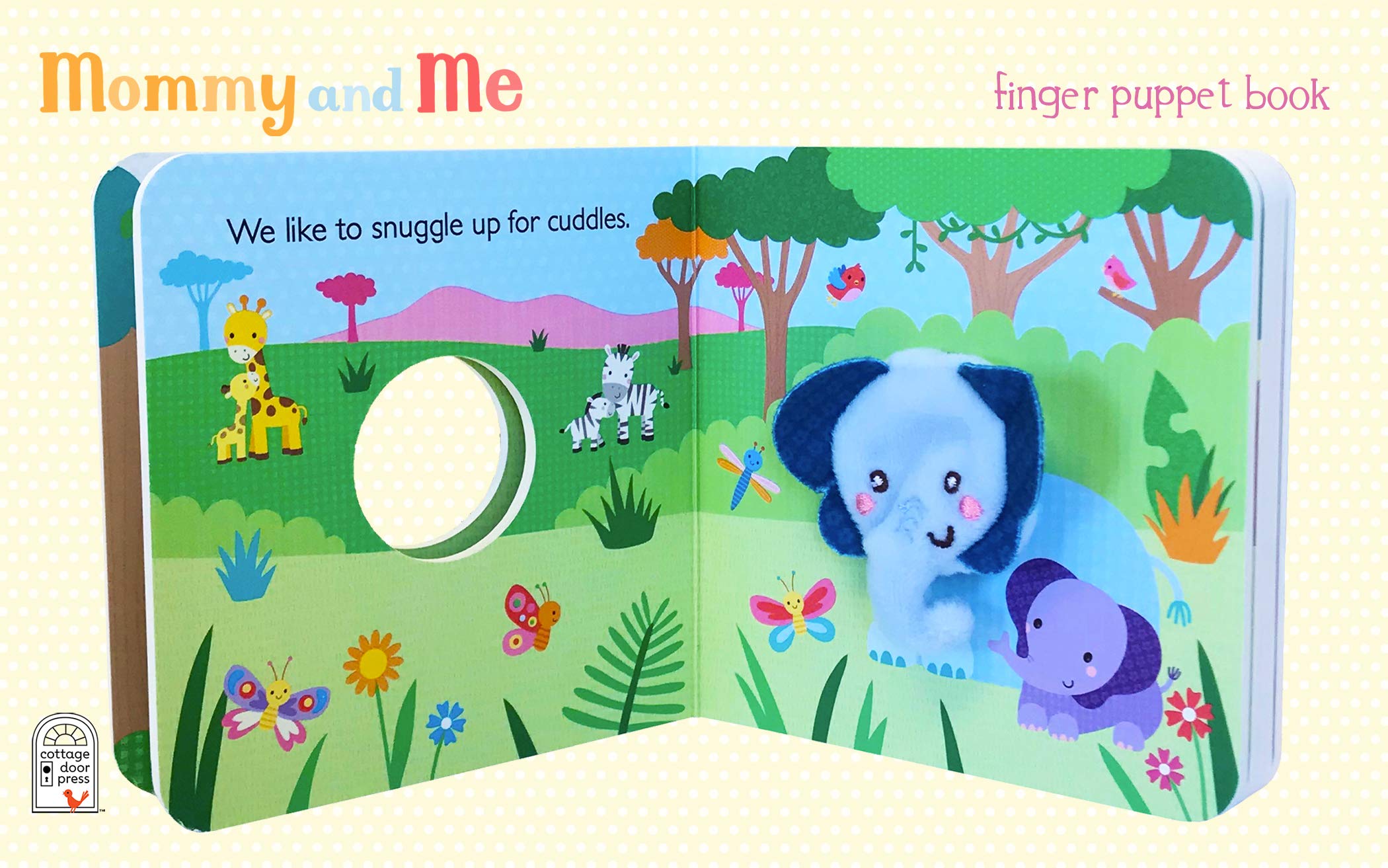 Finger Puppet Board Book - Mommy and Me