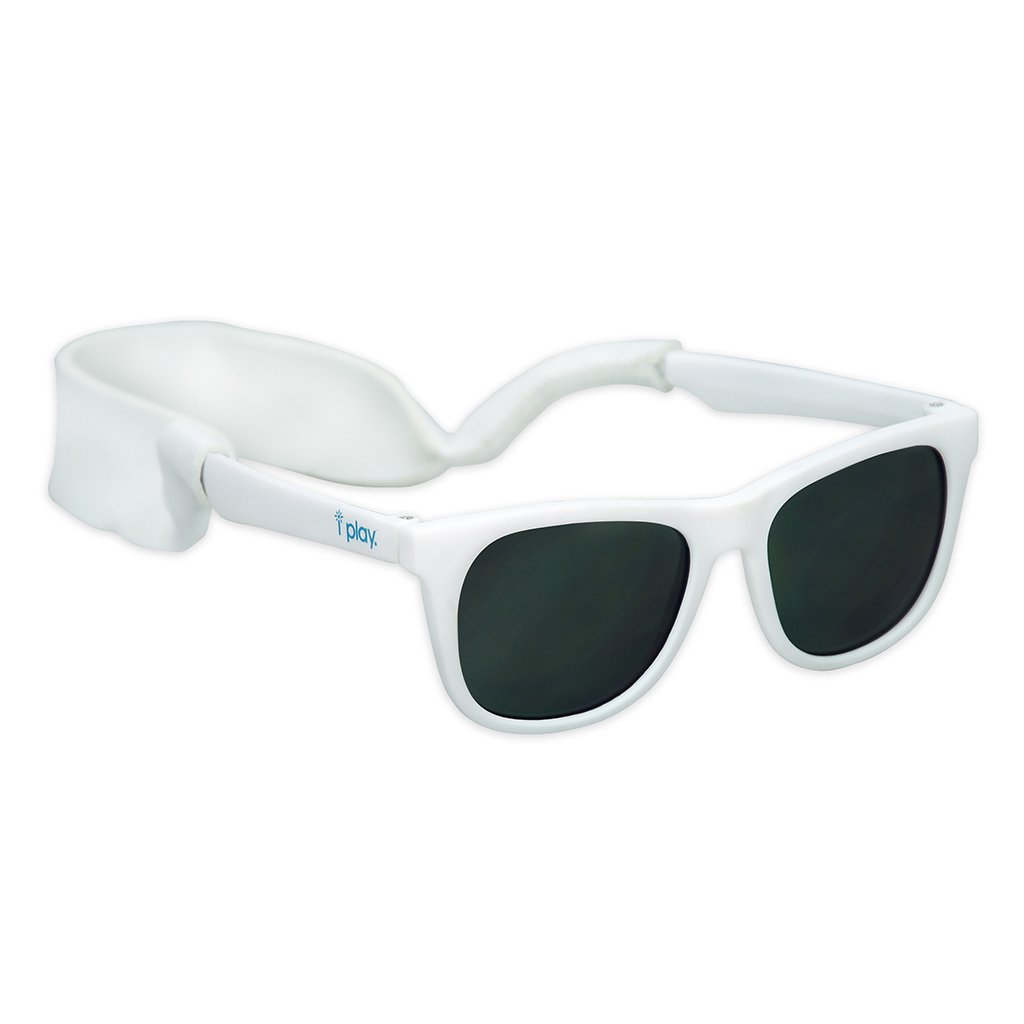 Flexible Sunglasses- White