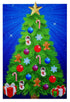 Felt Play Set with Play Board - Starry Night Felt Christmas Tree