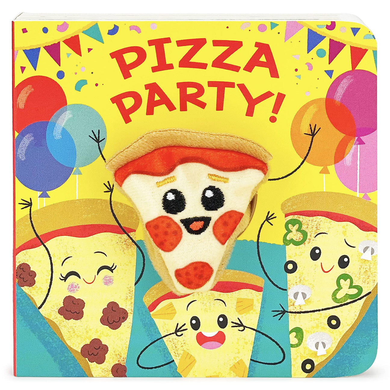 Finger Puppet Board Book - Pizza Party