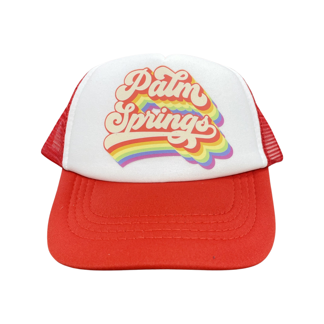 Trucker Hat - Palm Springs Red