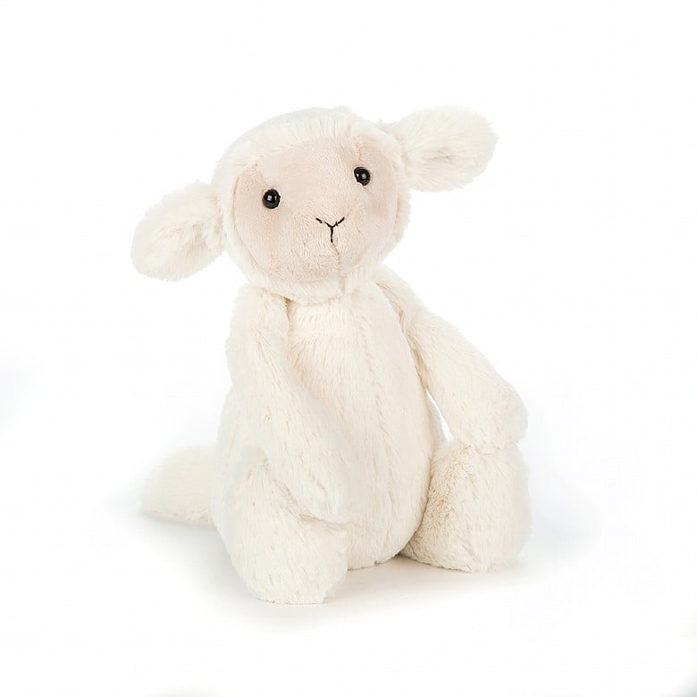 Jellycat Bashful Lamb Stuffed Animal - Small