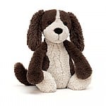 Jellycat Bashful Fudge Puppy Stuffed Animal - Medium