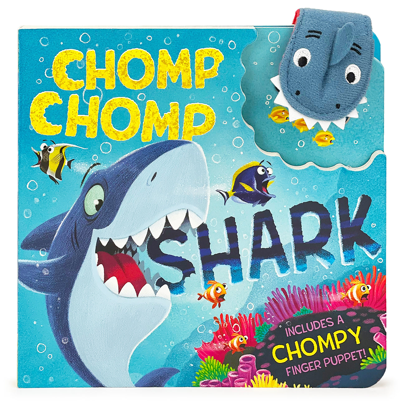 Chomp Chomp Shark Puppet Book