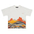 Desert Printed T-Shirt- Masala