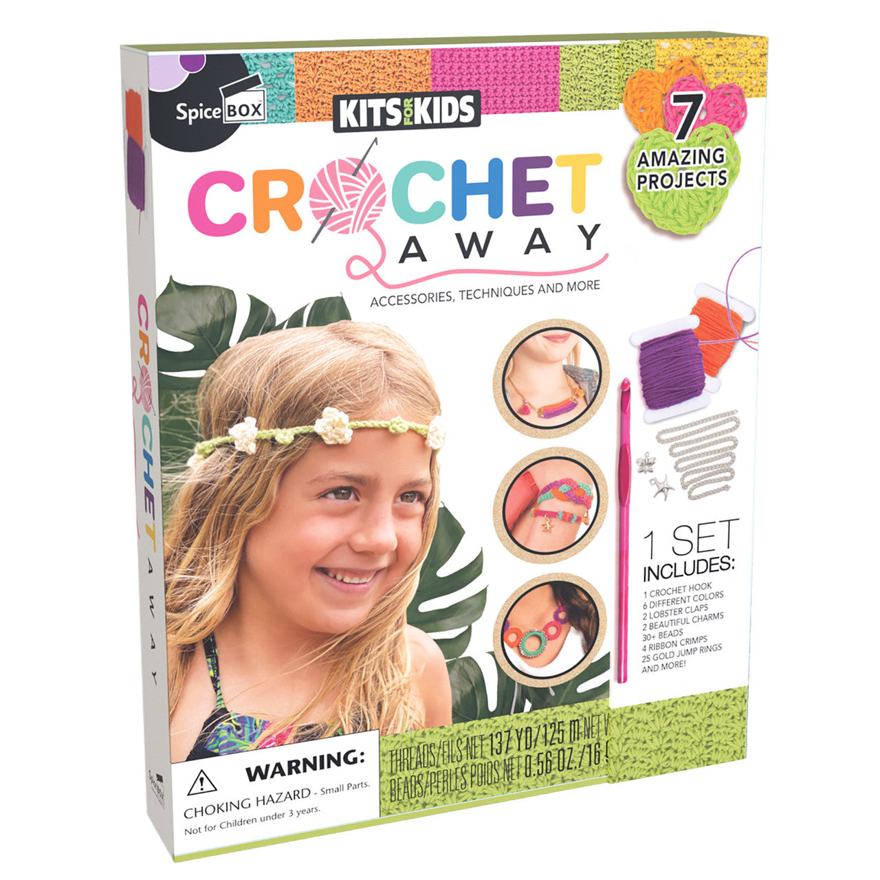 Spice Box Kits for Kids Crochet Away