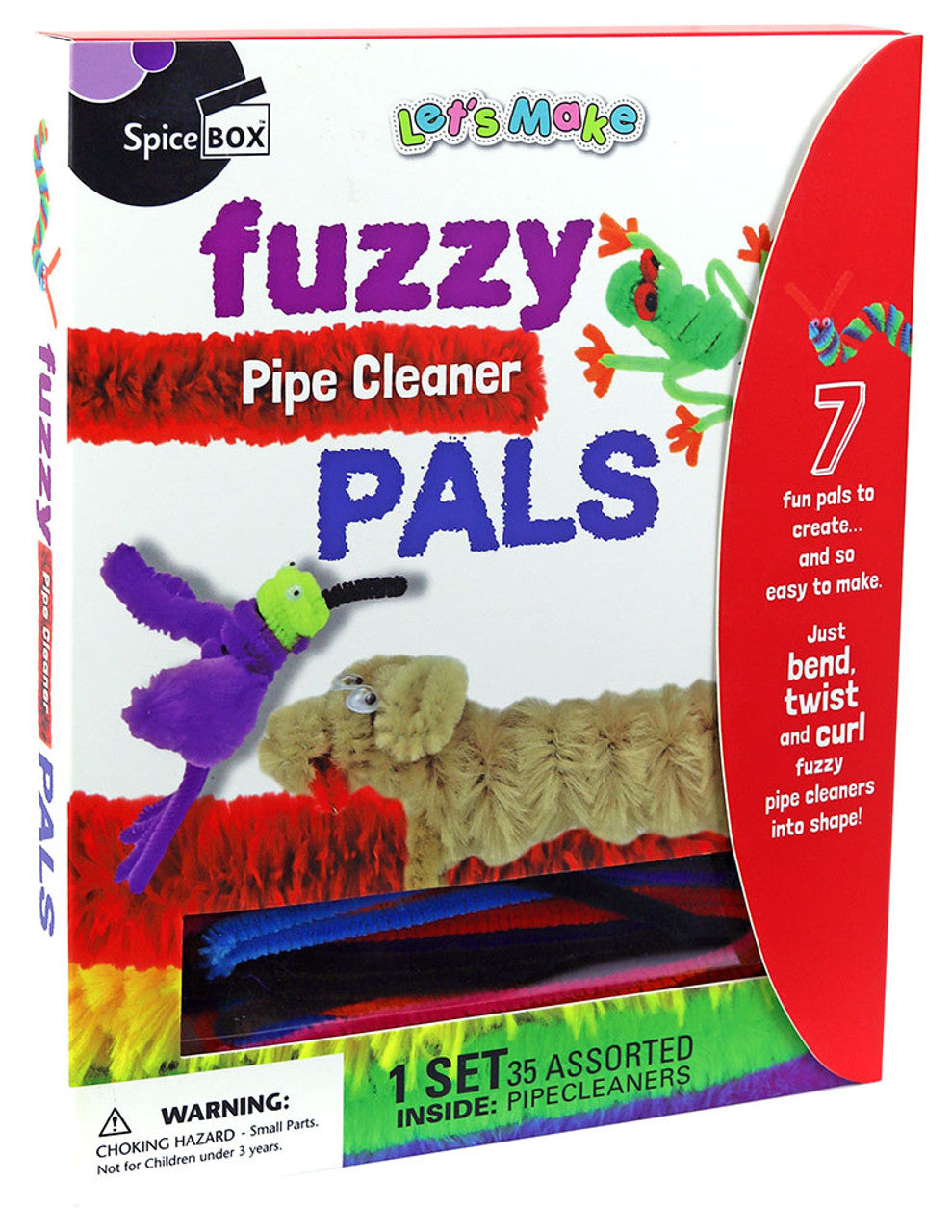 Spice Box Let's Make It Fuzzy Pipe Cleaner Pals