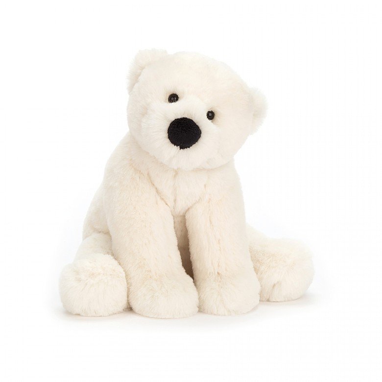 Jellycat Perry Polar Bear Stuffed Animal - Small