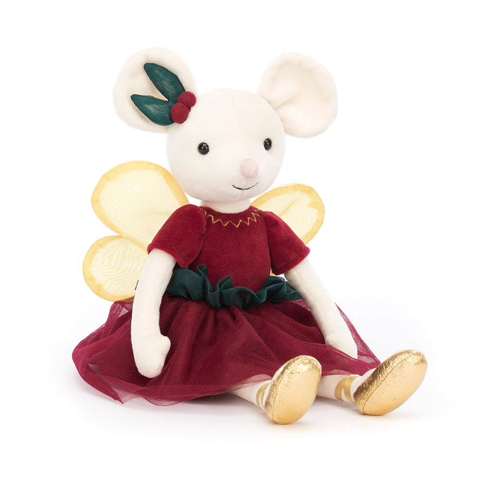 Jellycat Sugar Plum Fairy Mouse Stuffed Animal-Large