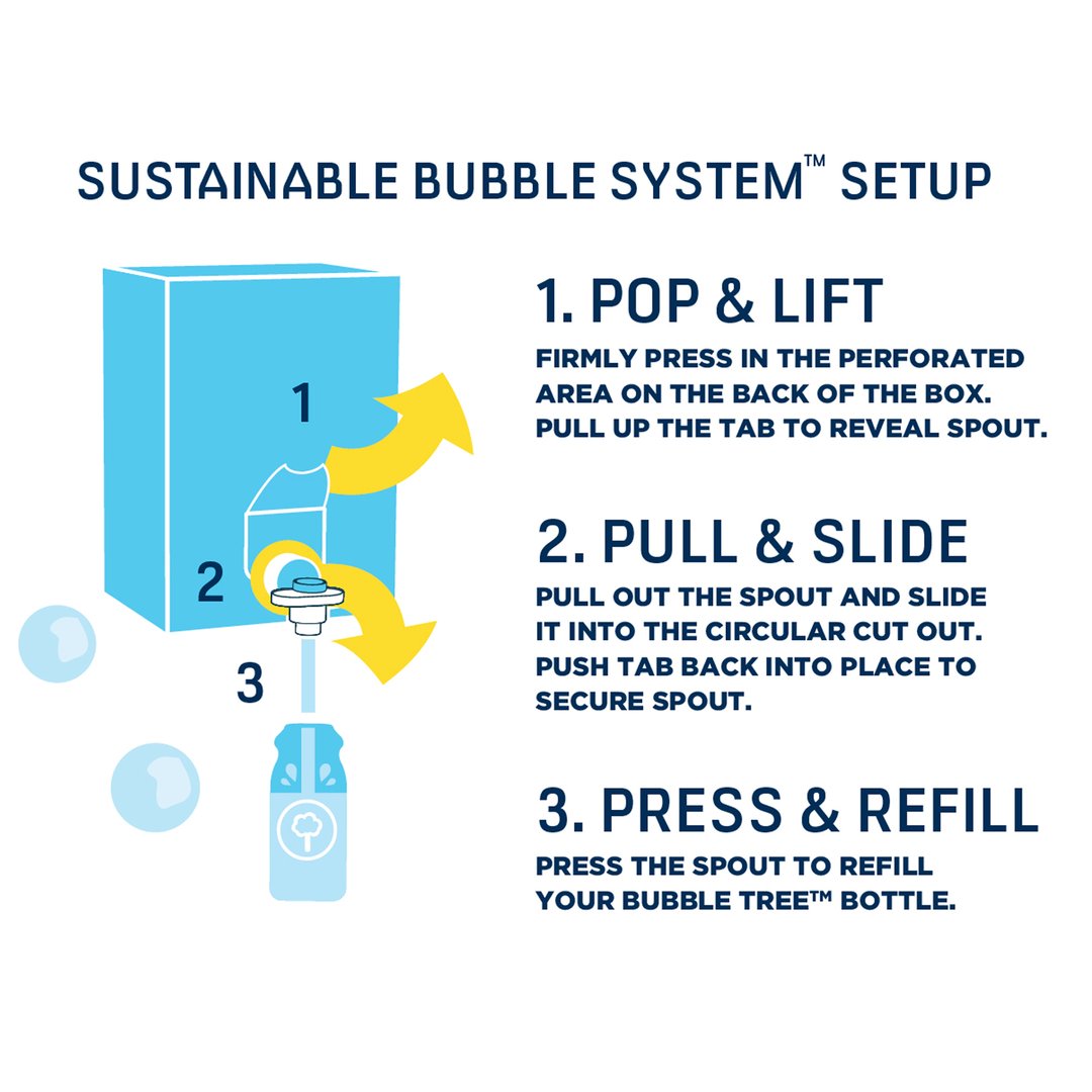 Bubble Tree Sustainable Original Bubble System - 2 Liter Bubble Solution
