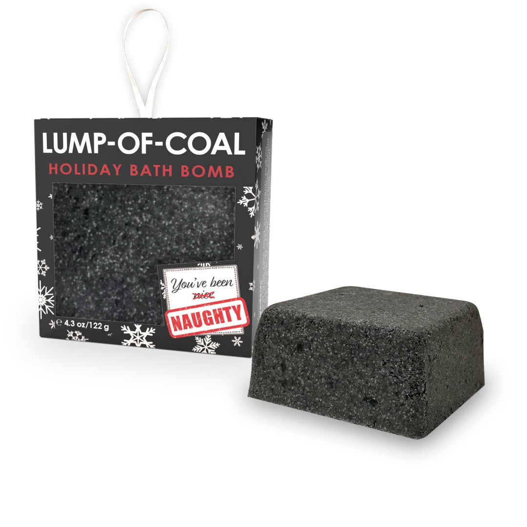Holiday Bath Bomb- Lump-of-Coal
