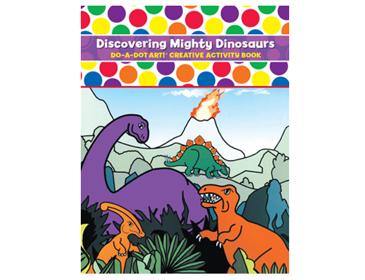 Dot A Dot Activity Book-Discovering Mighty Dinosaurs