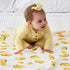 Muslin Swaddle Blanket - When Life Hands You Lemons