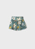 Mayoral Flower Shorts - Pine