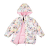 Sorbet Unicorn Long Hooded Puffer Jacket with Lining
